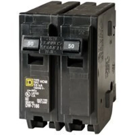 Schneider Electric 50A 2 Pole HO Breaker HOM250C