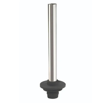 23-151 Universal Overflow Pipe, for bar Sinks, fits 1", 1-1/4" & 1-1/2" drains, Stainless Steel