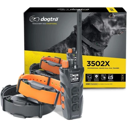 Expandable Dual DIAL Remote Dog Training E-Collar for Professionals Competition and Working Dog Trainers