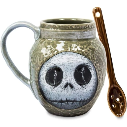 Disney Jack Skellington Mug with Spoon