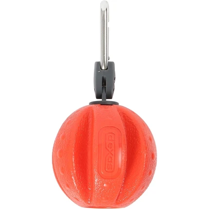 Off Leash Reaction Ball Floating Dog Toy with Removable Leash Attachment