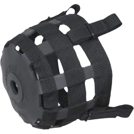 Deluxe Grazing Muzzle Horse Black